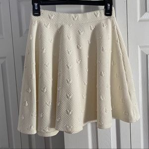 LC Lauren Conrad Disney Mickey Quilted Skirt
